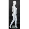 Egg Head Matte White Plus size Female Mannequin- PLUS-66