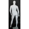 Egg Head Matte White Plus size Female Mannequin- PLUS-99