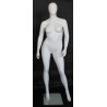 Egg Head Matte White Plus size Female Mannequin- PLUS-99