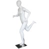 Contemporary Style Egg Head Athletic Running  Female Mannequin