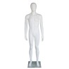 5 ft 8 in Tall Male Mannequin Egg head Matte white -AME05-WT