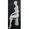 Beautiful Female Mannequin in attitude sitting pose- SFS84-FT