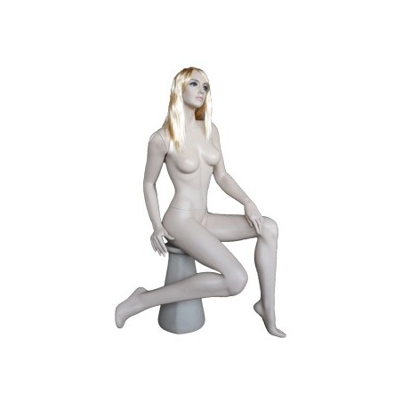 Sexy Female Mannequin in Sitting Pose