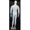 6 ft 2 in Casual Male Mannequin Egg head Matte white -SFM67E-WT