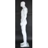 6 ft 4 in Male Mannequin Egg head Matte white -SFM52E-WT