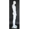 6 ft 4 in Male Mannequin Egg head Matte white -SFM52E-WT