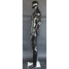 6 ft 4 in Football Male Mannequin in Glossy Black finish SFM52E-HB