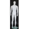 5 ft 10 in Male Mannequin Small Size Featured Face white -SFM72-WT