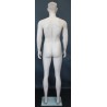 6 ft 1 in Face Makeup Skin tone colored Male Mannequin SFM51-FT