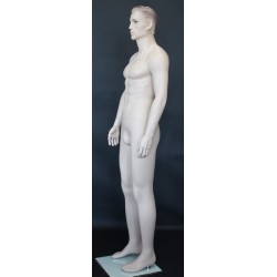 6 ft 1 in Face Makeup Skin tone colored Male Mannequin SFM51-FT