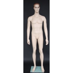 5 ft 8 in Male Mannequin Small Size Realistic Face RO1-FT