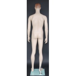 5 ft 8 in Male Mannequin Small Size Realistic Face RO1-FT