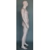 6 ft 3 in Muscular Male Mannequin Bald Head Featured Face SFM6-WT