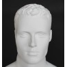 4 ft 7 in Sitting Male Mannequin Featured face head white -SFM8-WT