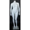 Headless Matte White Plus size Female Mannequin- PLUS-8