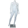 Headless Matte White Plus size Female Mannequin- PLUS-7