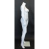 Headless Matte White Plus size Female Mannequin- PLUS-7