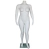 Headless Matte White Plus size Female Mannequin- PLUS-1