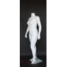 Headless Matte White Plus size Female Mannequin- PLUS-1