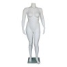 Headless Matte White Plus size Female Mannequin- PLUS-1