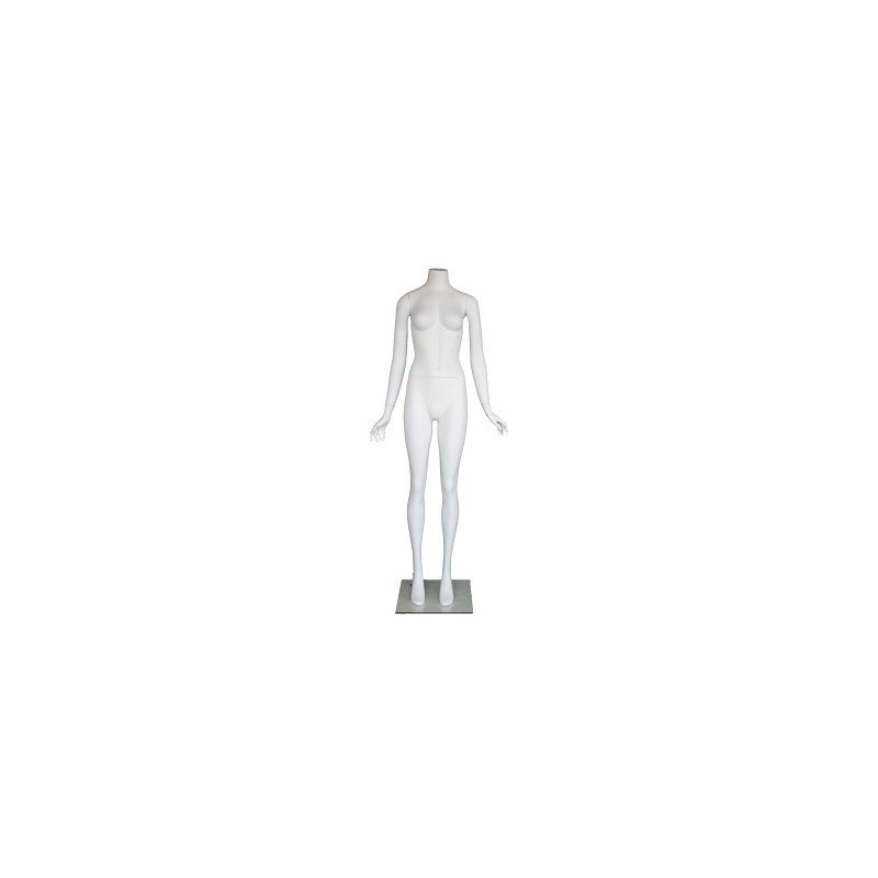 New Headless Full Body Female Mannequin Matte White STW-011WT