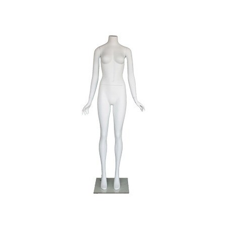 New Headless Full Body Female Mannequin Matte White STW-011WT