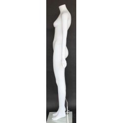 New Headless Full Body Female Mannequin Matte White STW-011WT