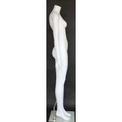 New Headless Full Body Female Mannequin Matte White STW-011WT