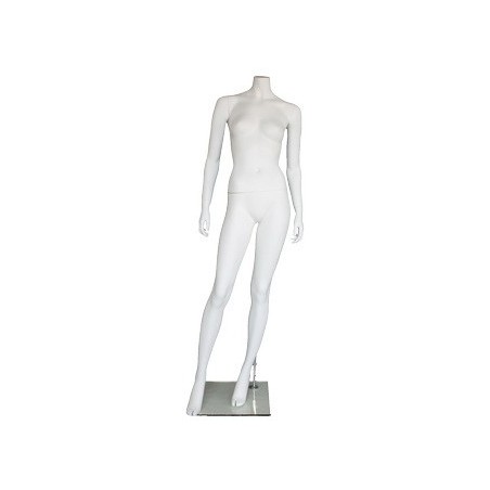 New Headless Full Body Female Mannequin Matte White STW010-WT