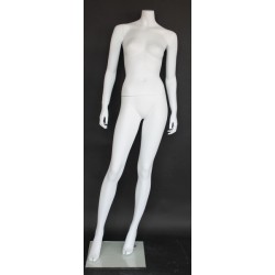 New Headless Full Body Female Mannequin Matte White STW010-WT