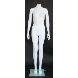 New Headless Full Body Female Mannequin Matte White STW002-WT