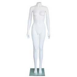 New Headless Full Body Female Mannequin Matte White STW002-WT