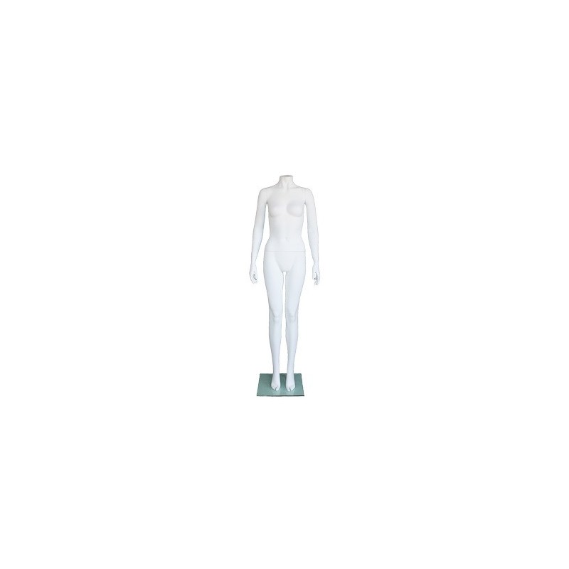 New Headless Full Body Female Mannequin Matte White STW002-WT