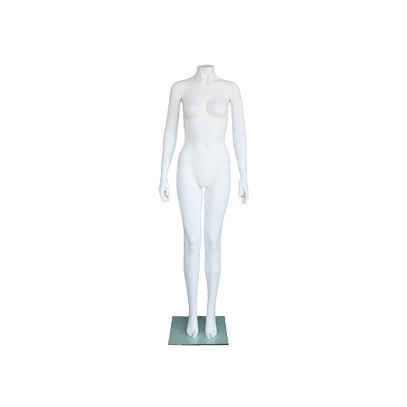 New Headless Full Body Female Mannequin Matte White STW002-WT