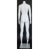 Athletic Headless Full Body Female Mannequin Matte White STW101-WT