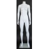 Athletic Headless Full Body Female Mannequin Matte White STW101-WT