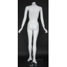 5 ft 6 in Headless Full Body Female Mannequin Matte White STW102-WT