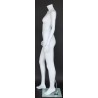 Fashionable Headless Full Body Female Mannequin Matte White- STW103-WT