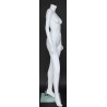 Fashionable Headless Full Body Female Mannequin Matte White- STW103-WT