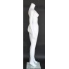 5 ft 5 in Headless Full Body Female Mannequin Matte White STW108-WT