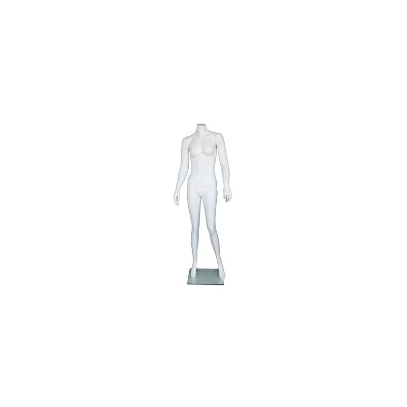 New Headless Full Body Female Mannequin Matte White STW109-WT