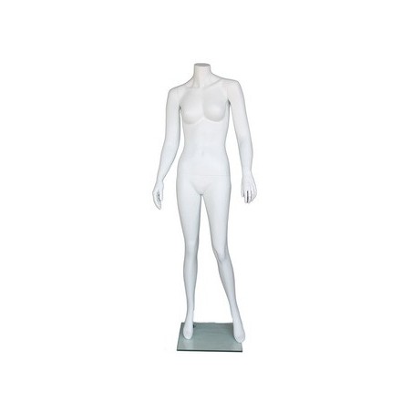 New Headless Full Body Female Mannequin Matte White STW109-WT