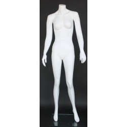 New Headless Full Body Female Mannequin Matte White STW109-WT