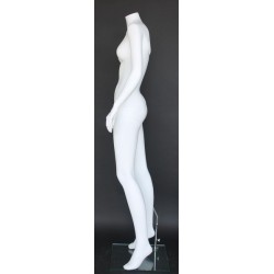 New Headless Full Body Female Mannequin Matte White STW109-WT