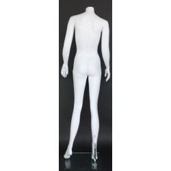 New Headless Full Body Female Mannequin Matte White STW109-WT