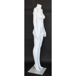 New Headless Full Body Female Mannequin Matte White STW111-WT