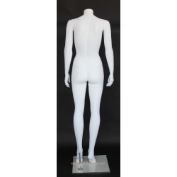 New Headless Full Body Female Mannequin Matte White STW111-WT