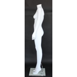 New Headless Full Body Female Mannequin Matte White STW111-WT