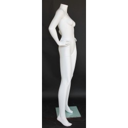 New Headless Full Body Female Mannequin Matte White STW112-WT