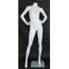 New Headless Full Body Female Mannequin Matte White STW112-WT